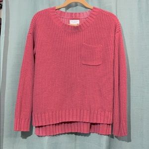 Pink sweater